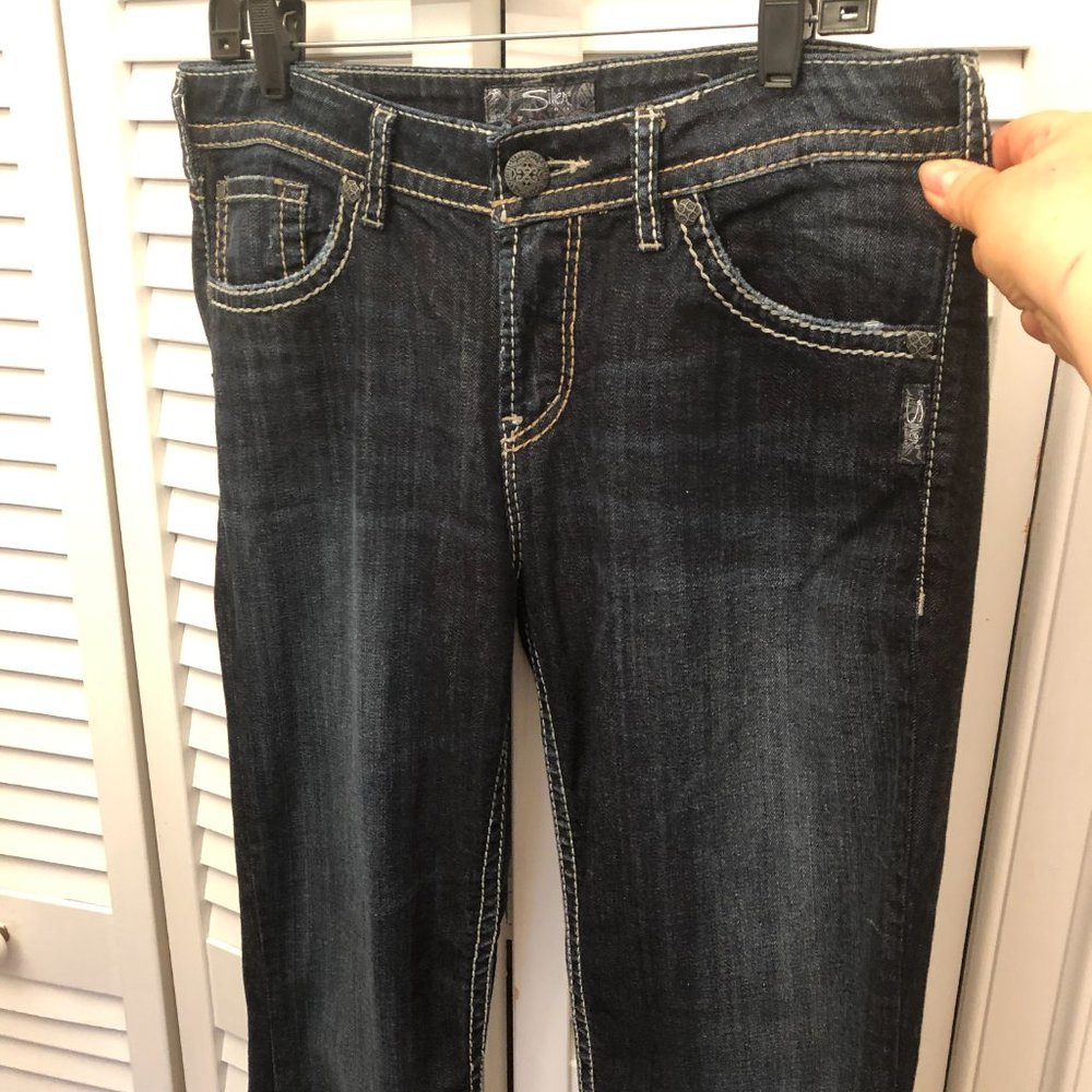 Silver Natsuki men bootcut jeans, 31